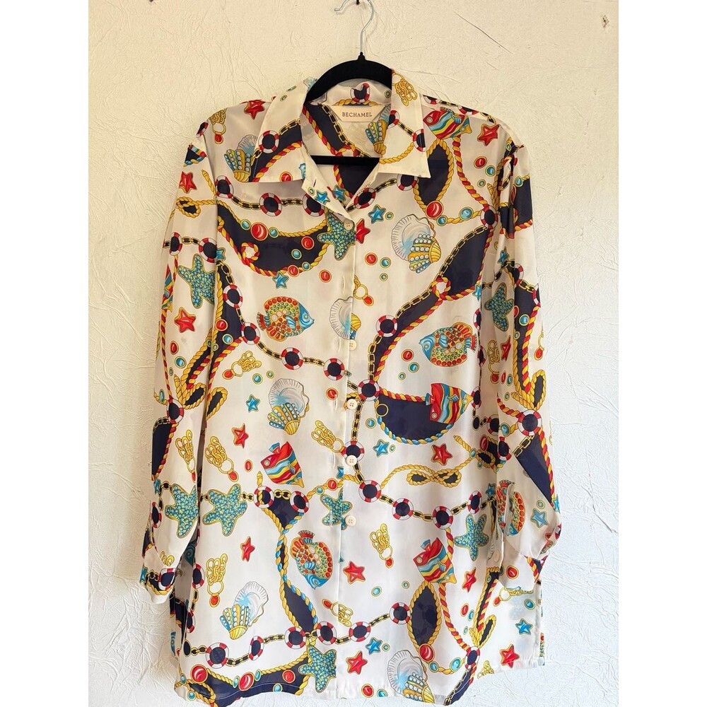 BECHAMEL Long Sleeve Button-Down Shirt